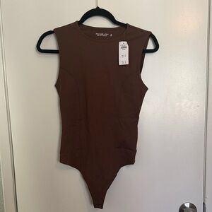 Abercrombie & Fitch Brown Bodysuit